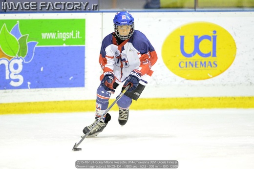 2015-10-18 Hockey Milano Rossoblu U14-Chiavenna 0651 Gioele Finessi
